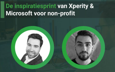 De inspiratiesprint van Xperity & Microsoft voor non-profit