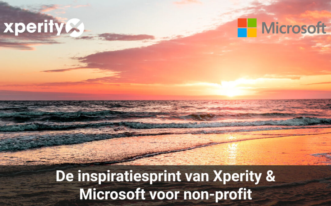 De Inspiratiesprint webinar van Microsoft & Xperity voor non-profit